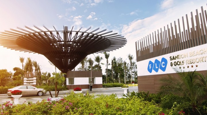 Cổng chính FLC Sầm Sơn - Thanh Hóa